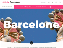 Tablet Screenshot of barcelone.net